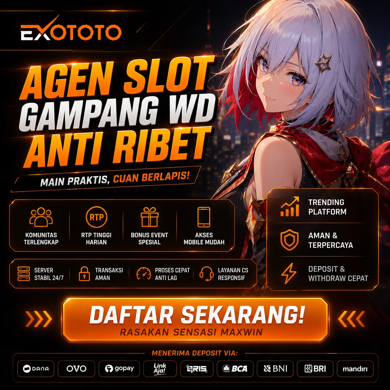EXOTOTO ~ Link Resmi Agen Slot Alternatif Terbukti Gampang WD